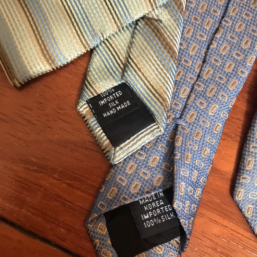 Set of All Silk Ties - Picture 10 of 11